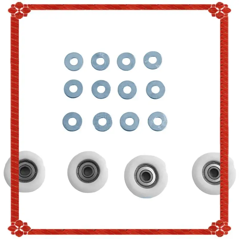 

24-часовая доставка для тренажерного зала 2000, 3000, 3000 XL, 4 шт., сменный подшипниковый ролик для шкафа для ванной комнаты, шкафа S