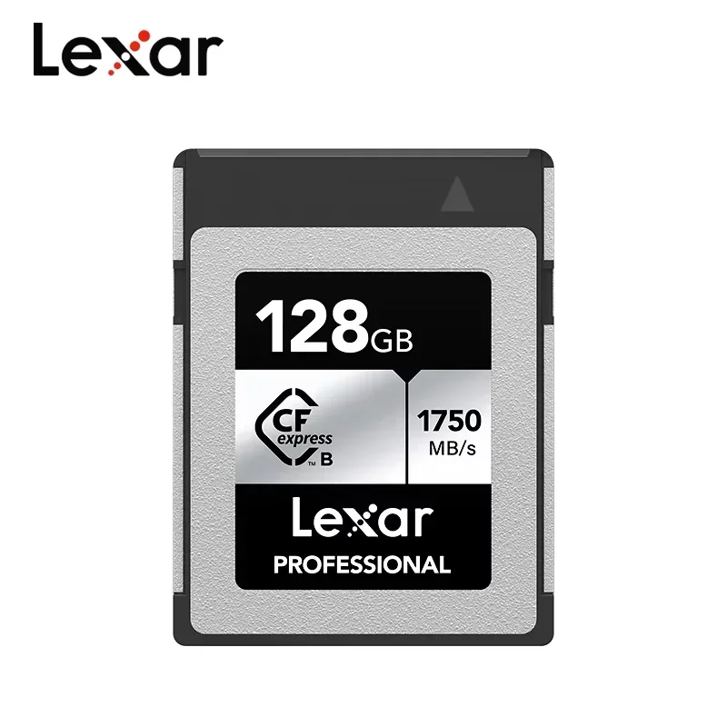 Lexar CF B Memory Card for Canon Nikon Camera Original CFexpress Type B Card SILVER 128GB 256GB 512GB 8K Video Card Max 1750Mb/s