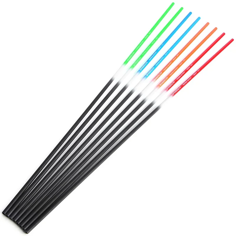 

6/12pcs Archery Carbon Arrow Shafts Spine500 ID6.2mm for Outdoor Compound Recurve Bow Hunting Training Shooting Accessories