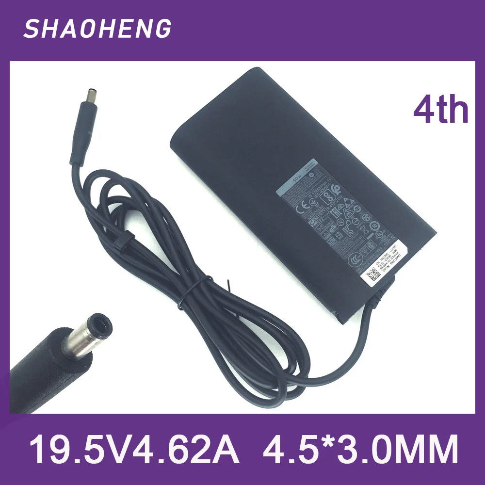 Cargador Original para Portátil Dell Inspiron 5421 5430 5491 7710 7720 3280 3290 3477 3480 Todo en Uno, Adaptador de Corriente Alterna de 4.62A y 90W