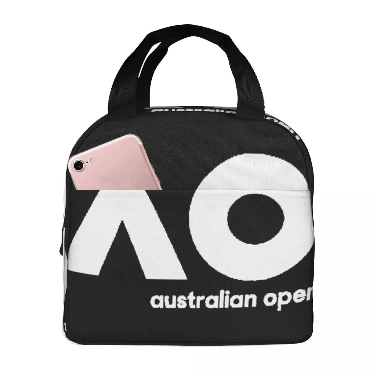 

Australian Open Lunch Bag Unisex Portable Cooler Insulated Lunch Box Food Bento Box