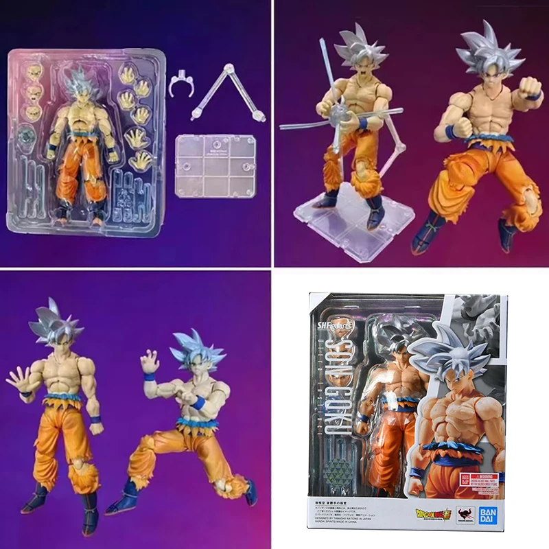 Anime Dragon Ball Doll SHF Vegeta Son Gohan Action Figure Collection Saiyan Goku Broly Trunks giocattoli modello mobile regali di natale