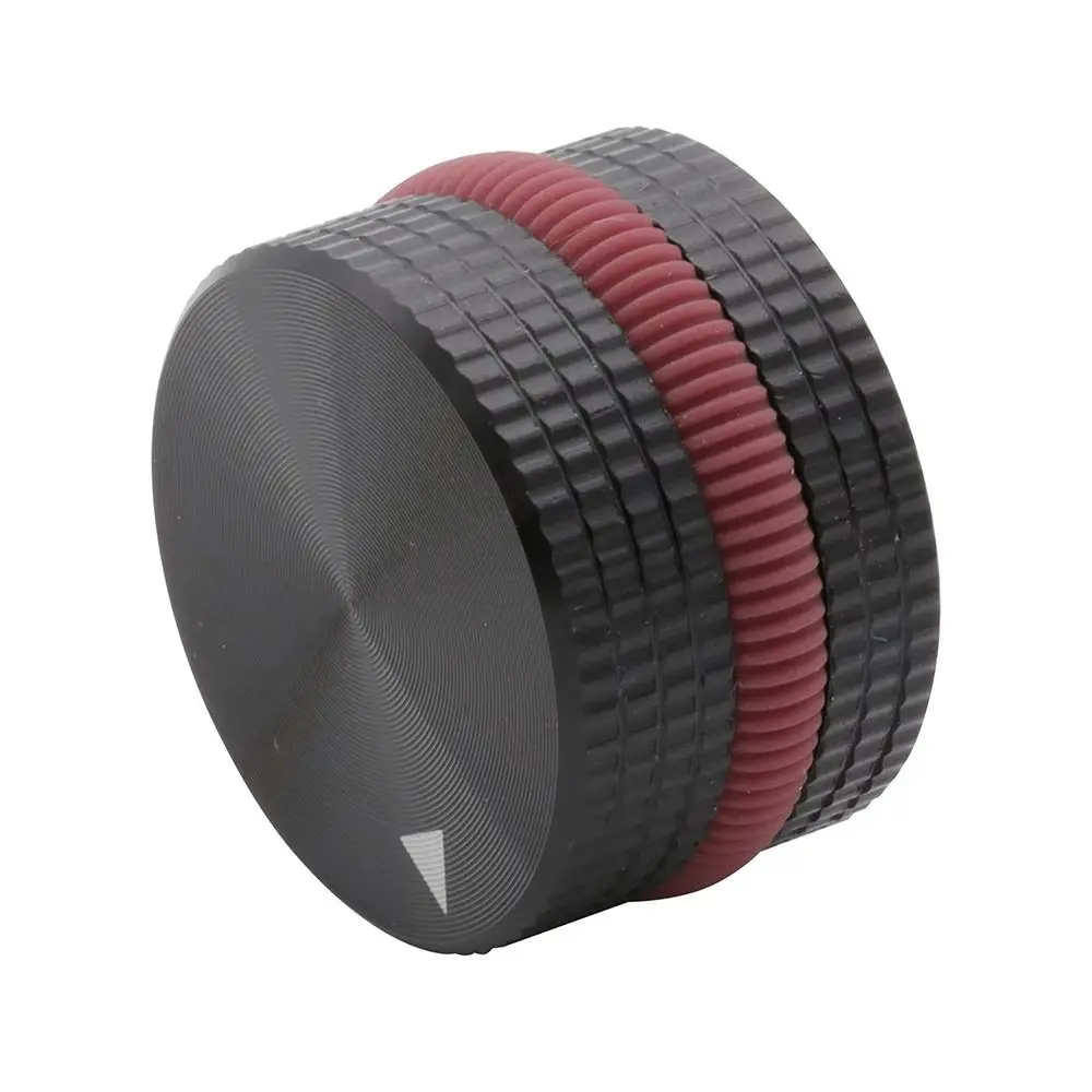 1Pcs 25x15.5mm Audio Volume Control Knob Solid Aluminum Anodized CD Player Knob CNC Machined 6mm Shaft Hole