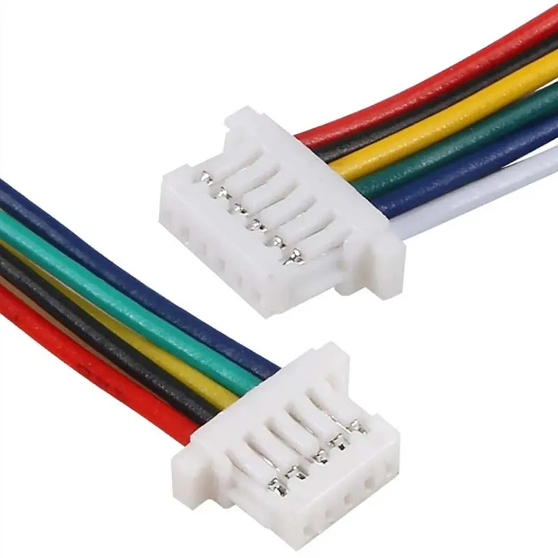 2/5/10Pcs JST SH 1.0mm Pitch 2/3/4/5/6/7/8 Pin Wire Cable Connector Male Female Terminal Plug Electronic Wires 28AWG 10/20CM