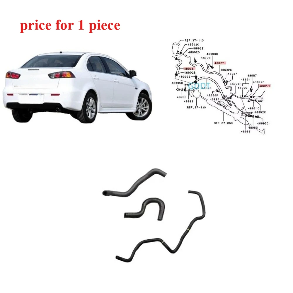

Масляная впускная трубка для Lancer CX, 1 шт., 1,8 л, 2,0 л, Масляный шланг, усилитель насоса для Outlander CW, шланг для возврата масла, трубка для отвода масла 4455A320