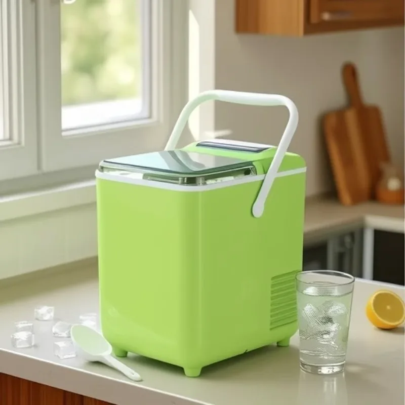 Home Ice Machine Dormitory Low Power Convenient Countertop Ice Cube Machine Mini Bullet Ice