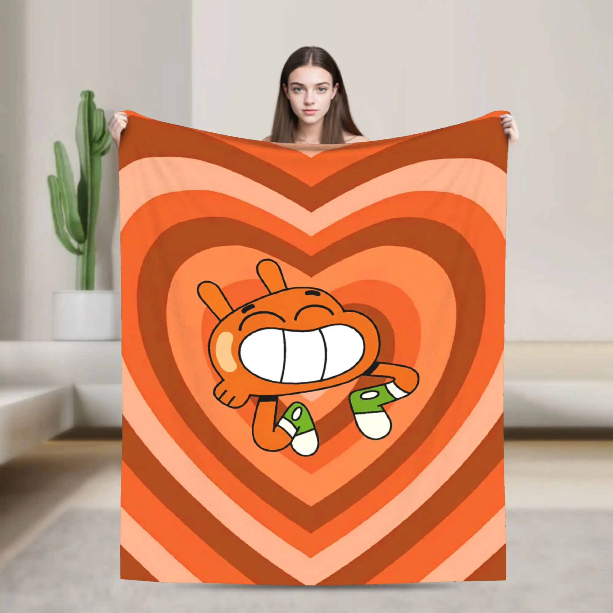 

Одеяла The Amazing World Of Gumballs, качественное мягкое теплое одеяло, зимнее покрывало для девочек и мальчиков, уличное графическое покрывало