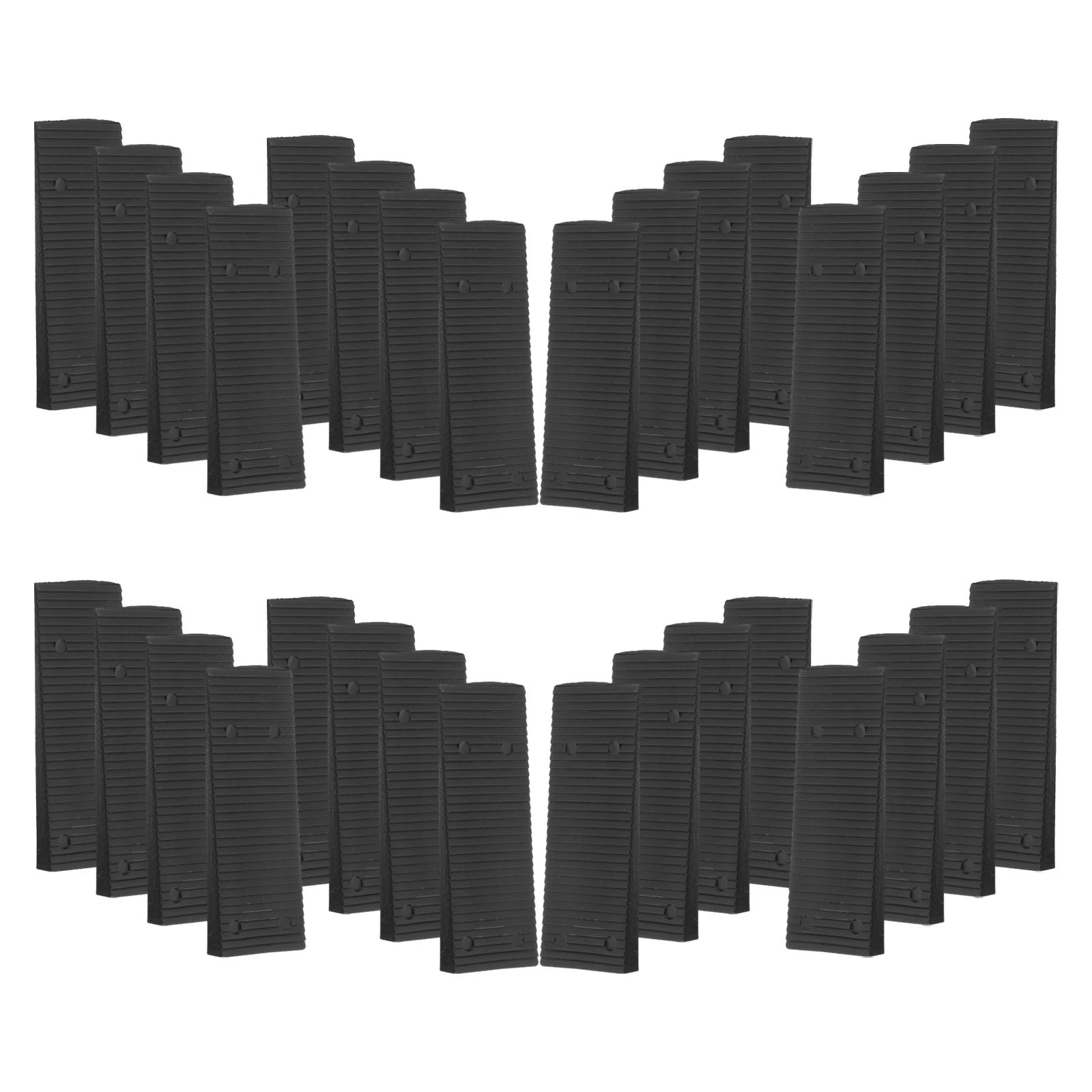 200 قطعة أقدام تسوية الأثاث قابل للتعديل الجدول أسافين الثقيلة دعم الدقة التسوية الحد من الضوضاء سهلة التركيب #1