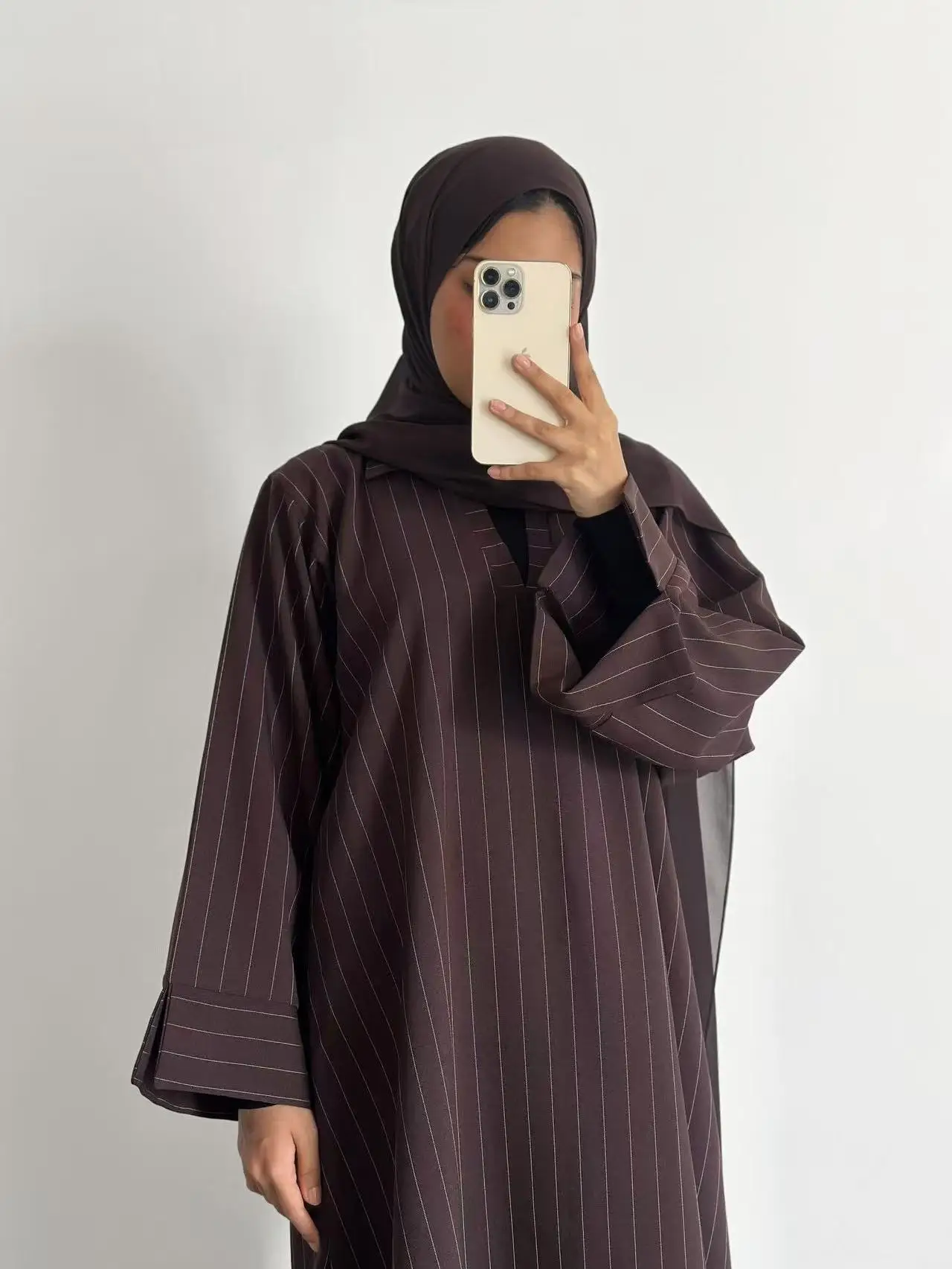 Eid Abaya Women Dress Kaftan Jalabiya striped Party Muslim Dubai Vestidos Largo Ramadan Morocco Caftan long Robe Abayas 2026 - view 5