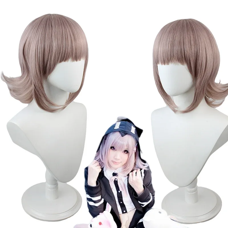 

Anime Super DanganRonpa Cosplay Wig Chiaki Nanami Halloween Anime Game Hair Heat Resistant Wigs