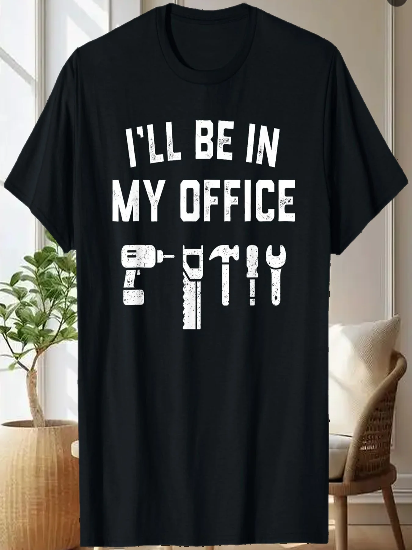 

Father's Day Gift Men Shirt Funny Handyman Woodworking Dad T-Shirt