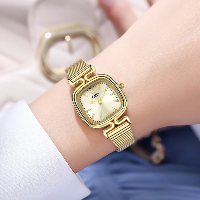 Minimalist Exquisite Alloy Women's Watch, Minimalist Premium Waterproof Quartz Wristwatch, High-Appearance Watch for Students
