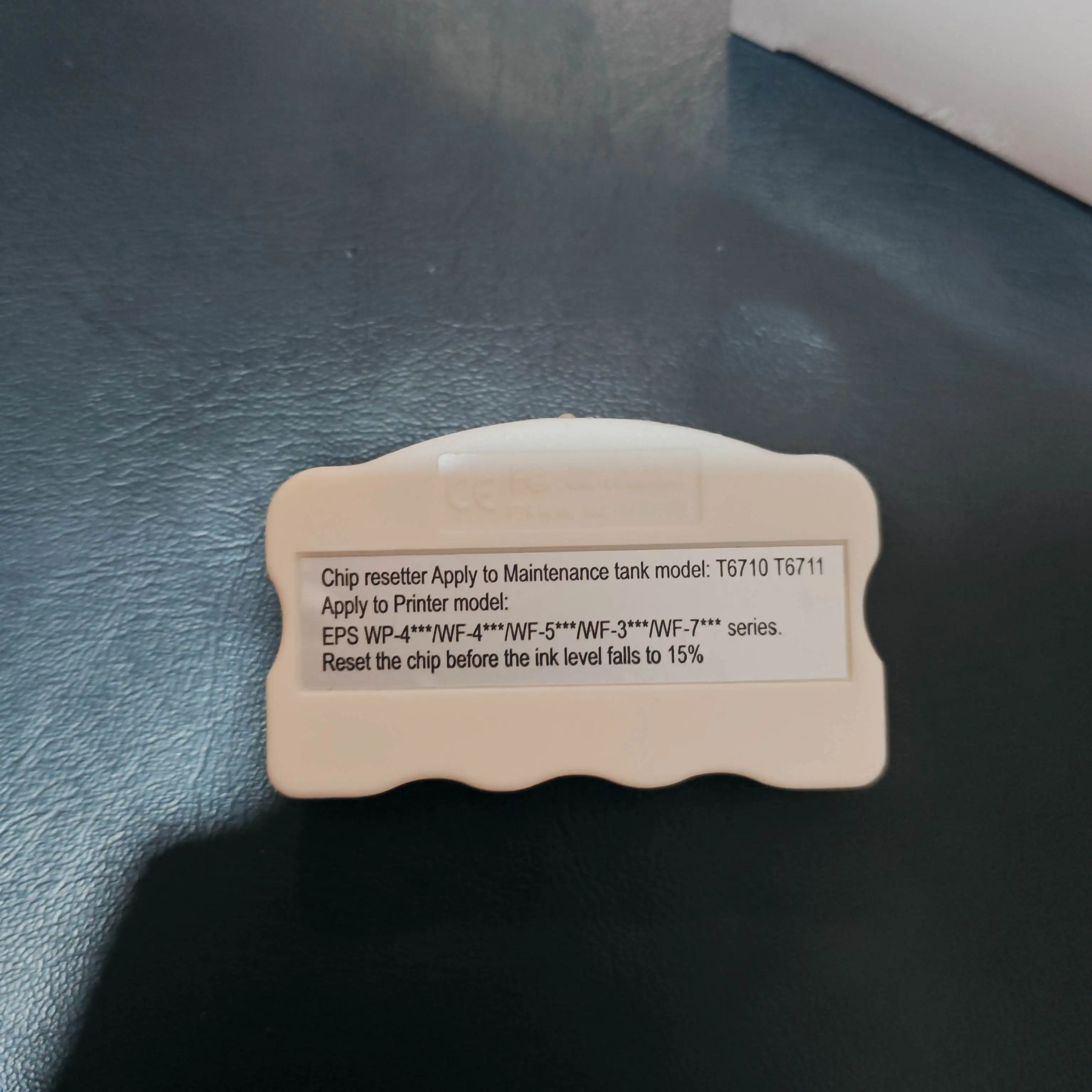 

T6710 T6711 Maintenance box Chip Resetter For Epson WF 7720 7715 7710 7210 7110 7610 7620 3620 3640 L1455 Waste Tank