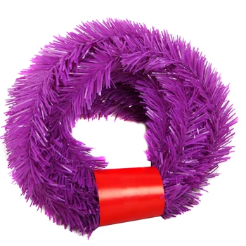 DIY 화환 크리스마스 장식 벽난로, 소나무 잎 화환, 등나무 크리스마스 장식, 크리스마스 트리, 5.5 계량기 화환, 5 계량기