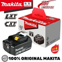 100% Genuine Makita 6Ah for Makita 18V Battery BL1860B BL1840 BL1830B BL1850B BL1850 BL1860 BL1815 Replacement Lithium Battery
