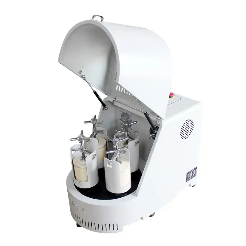 i Kingda Lab Planetary Ball Mill Wet & Dry Methods Grinding Planetary Milling Machine Vertical 0.4L Lab Jar Mills