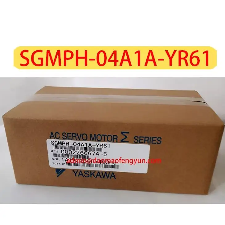 1-year warranty Genuine Original SGMPH-04A1A-YR61 Brand new Servo motor，SGMPH 04A1A YR61，Fast shipping