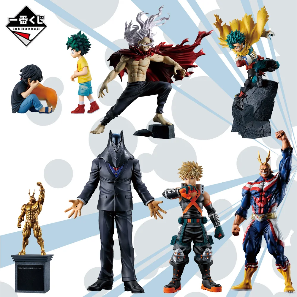 

Officially Licensed BANDAI Ichiban Kuji My Hero Academia Midoriya Izuku Shigaraki Tomura Katsuki Bakugo Figure Anime Model Toy