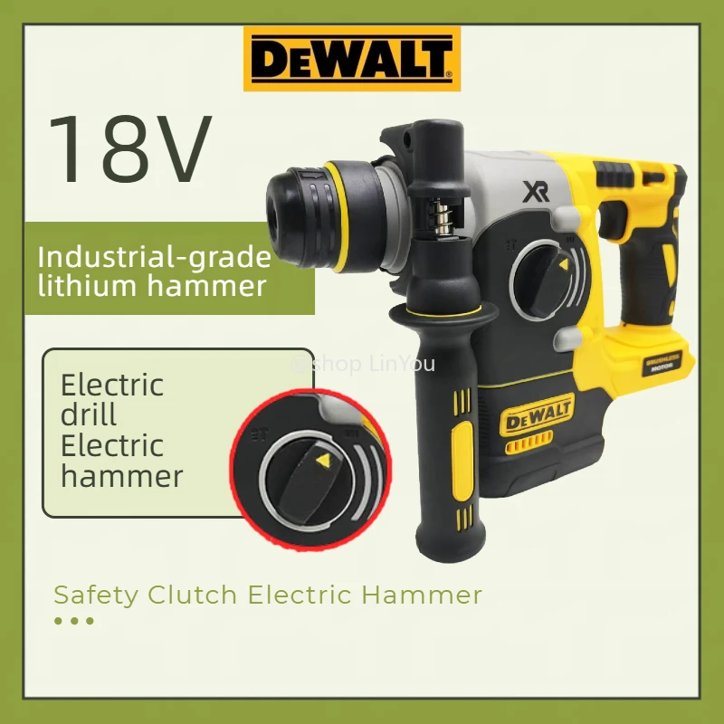 NEW DEWALT 273  20V MAX SDS PLUS L Rotary Hammer Drill Brushless Cordless Impact Hammers Tool Only
