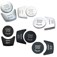Car Engine Start Stop Button Cover Switch Handbrake Brake P Button Switch Cover Fit For BMW 5 6 7 GT5 X3 X4 X5 X6 Accessories