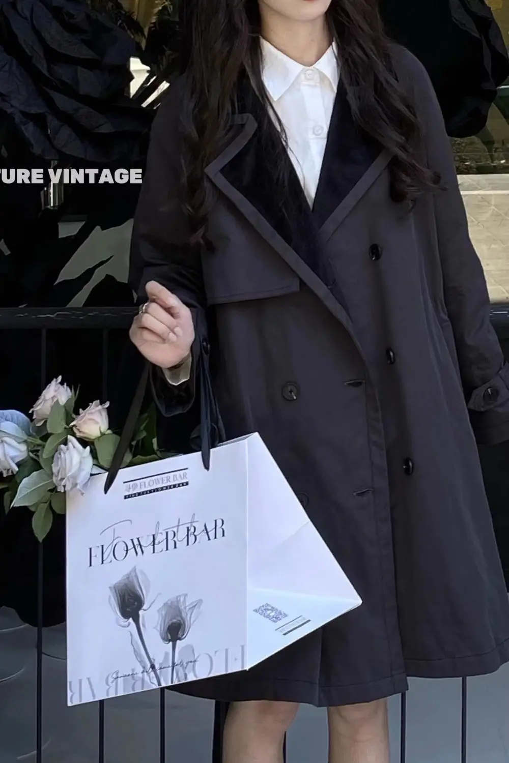 

Coats For Elegant Women Leather Trench Coat Stylish Green Belted Fit Travel Holiday Tops Commute Wear Popular Style Over Knee