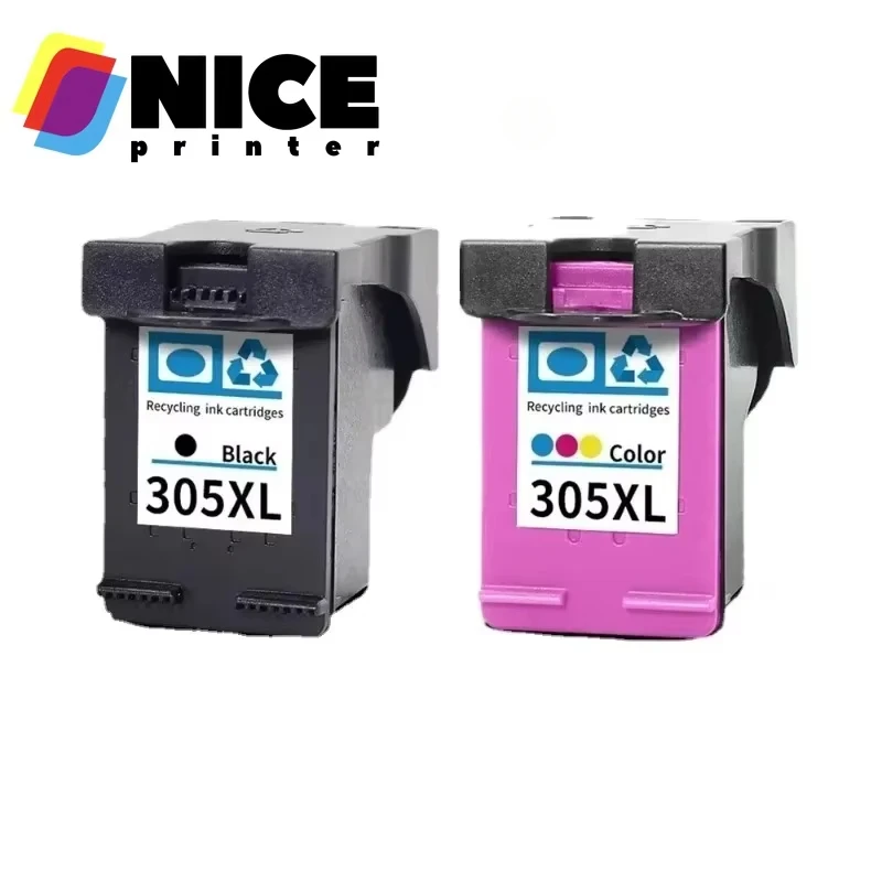Cartucho de tinta 305XL para impresora HP DeskJet 305, 2700, 2710, 2721, 2722, 4120, 4110, 4130, 1210, 6010, 6420, 6422, 6430, 6432, 6452, 6455, 6458, 6464