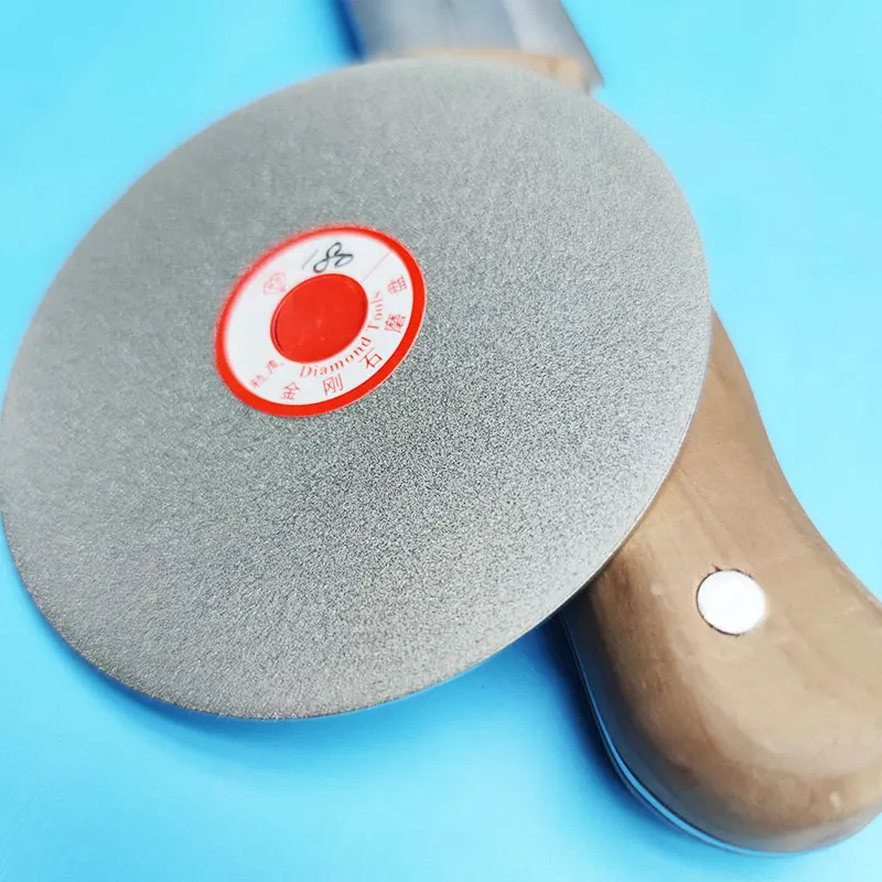 

1Pc 240/400/3000# Diamond Sharpening Stone, Household Sharpening Auxiliary Tool, Can Be Used With Grinder, Outdoor Sharpener
