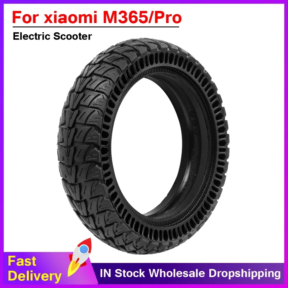 8.5*2.125 Solid Tire Tubeless Tire Shock Absorption Inflation Free for Electric Scooter Xiaomi M365/Pro/1S  KickScooter Parts