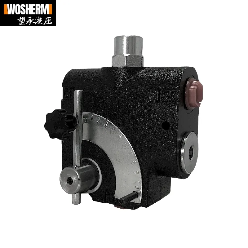 صمام التحكم في سرعة المحرك الهيدروليكي MFC-63 114 تعويض الضغط سرعة توزيع الأسمدة المتغيرة #2