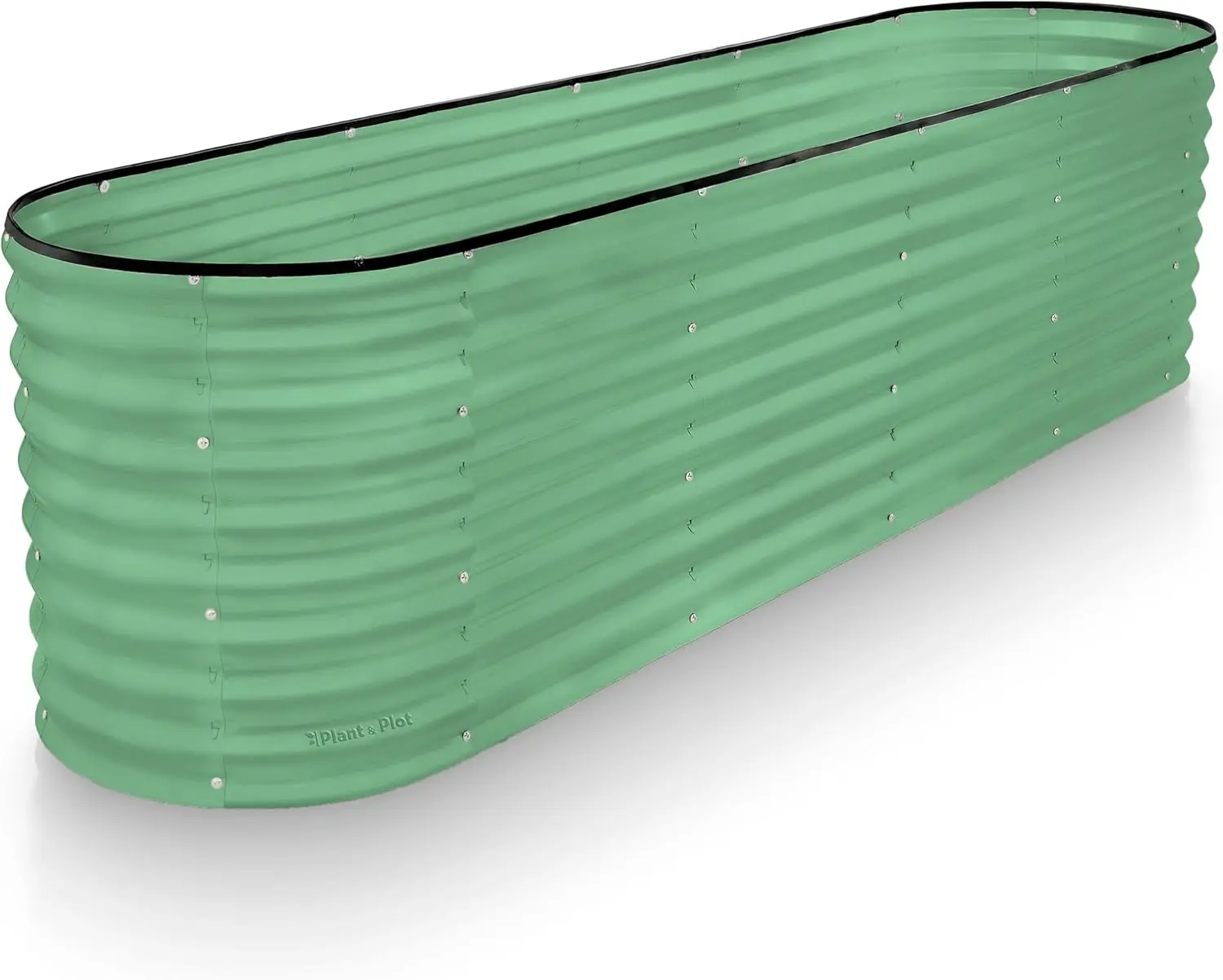 

Galvanized Raised Garden Beds Outdoor // 8×2×2 ft Planter Raised Beds for Gardening, Vegetables, Flowers // Large Metal Garden B