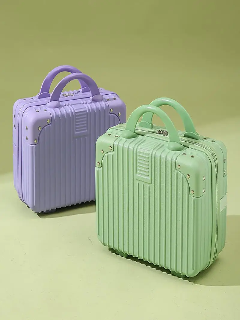 

Portable Travel Cosmetic Bag Women's 4 Inch Small Handheld Anti-prure Storage Bag Cute Canion Gift with Password Lo