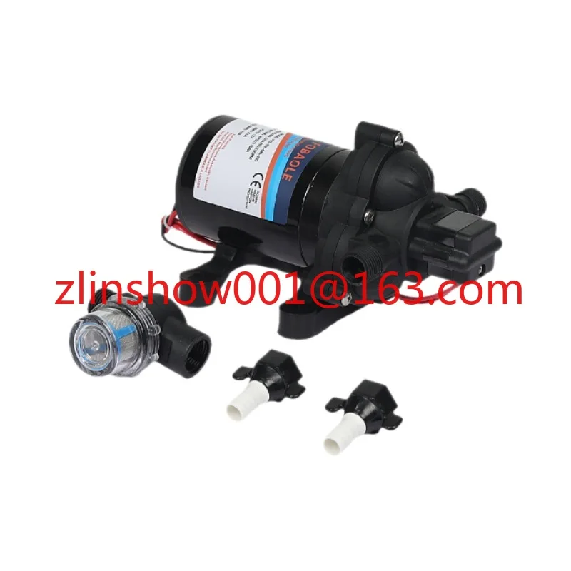 

Насос 12 В для автофургона, диафрагма постоянного тока, 24 В, аккумулятор для морского автомобиля, самовсасывающий насос для яхты