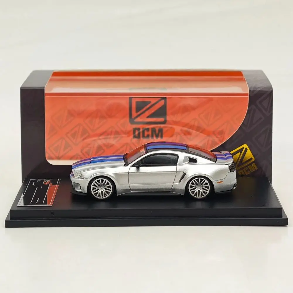 

Коллекционная модель автомобиля GDO DCM 1:64, 2014 GT NFS Shelby, литая под давлением, миниатюрная, лимитированная серия