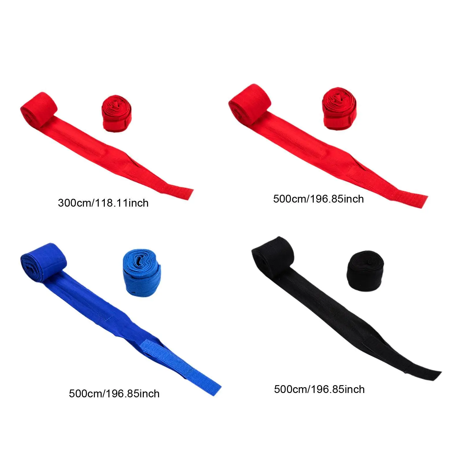 

2 Pieces Boxing Hand Wraps Cotton Boxing Wraps for Taekwondo Home Gym Sports