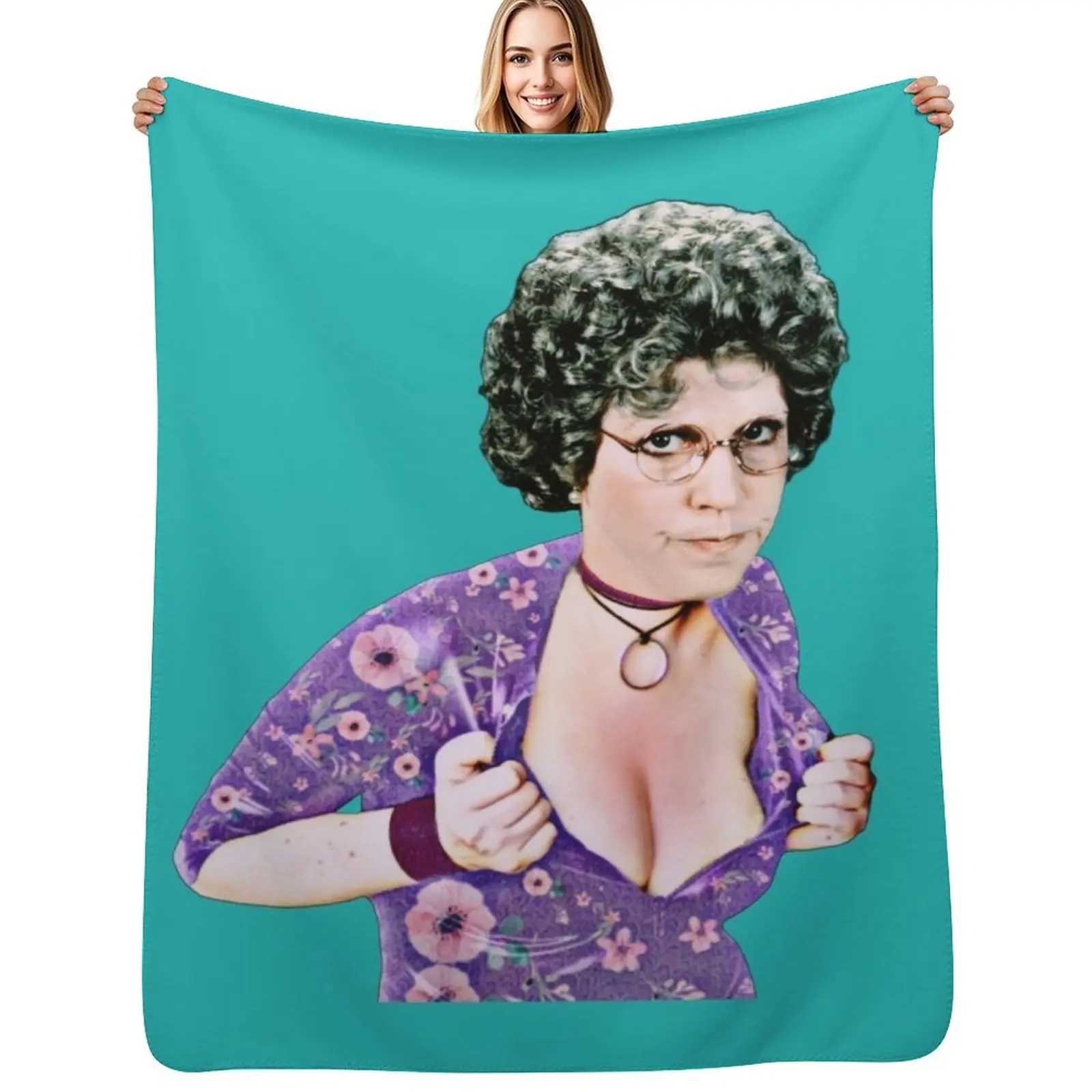 

Hot Mama Throw Blanket Beach Decorative Beds Sofa Quilt Blanket