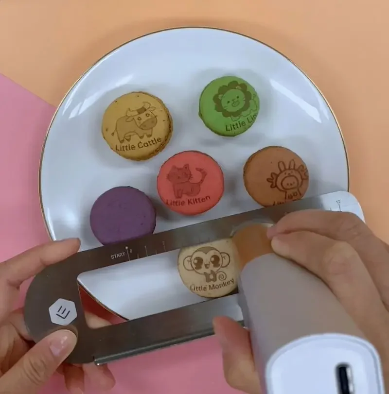 DIY All Surfaces Printer for Restaurant Food Coffee Cake Pastries Macaron Edible Ink Printer Pen Food Printing Machine