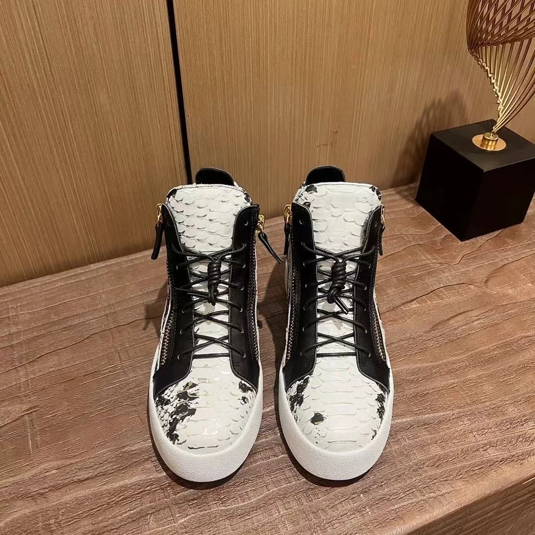 أعلى جودة كلاسيكي رجل أحذية رياضية كاجوال النساء عالية الجودة الجلد الحقيقي تنس العلامة التجارية الفاخرة مصمم للجنسين أحذية رياضية 0072 #3