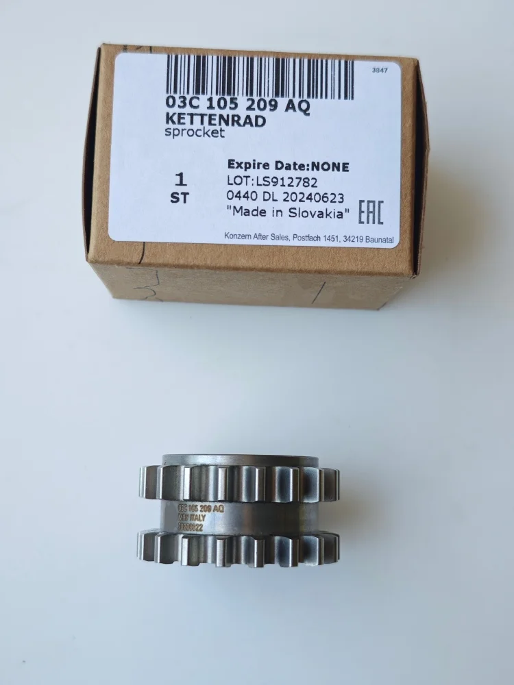

PREMIUM OEM 18 Teeth Timing Crankshaft Sprocket Gear Fit 03C105209AQ For VW Eos Jetta Tiguan 1.4 TSI