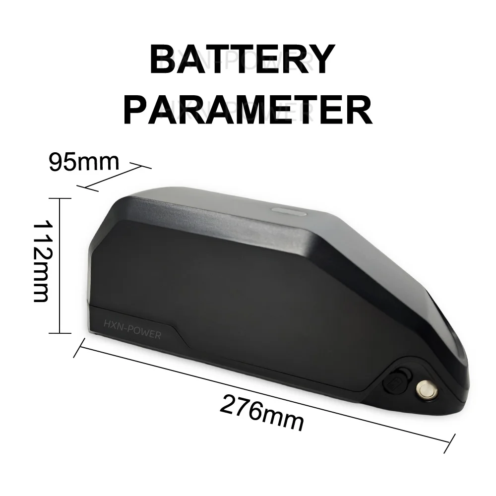 

Подходит для литиевых аккумуляторов городских электрических велосипедов 36 В, 48 В, 52 В, компактного размера и оснащенных короткими трубками.