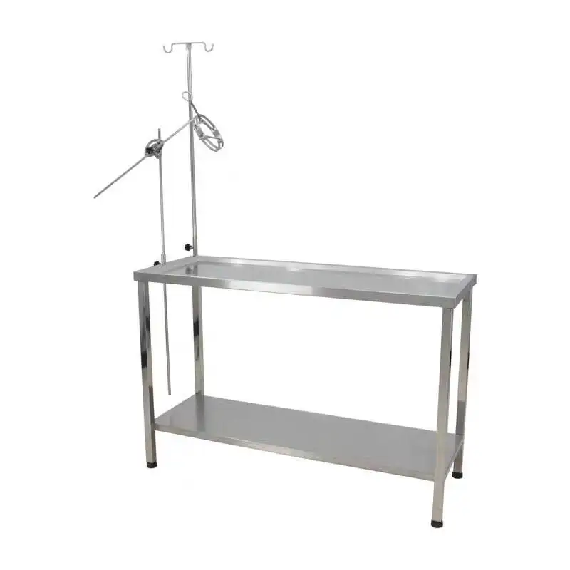 Stainless Steel Animal Dissection Table for Rabbit Beagle Dog Monkey Small Medium-sized Pets Head Fixator CE Certified Class II