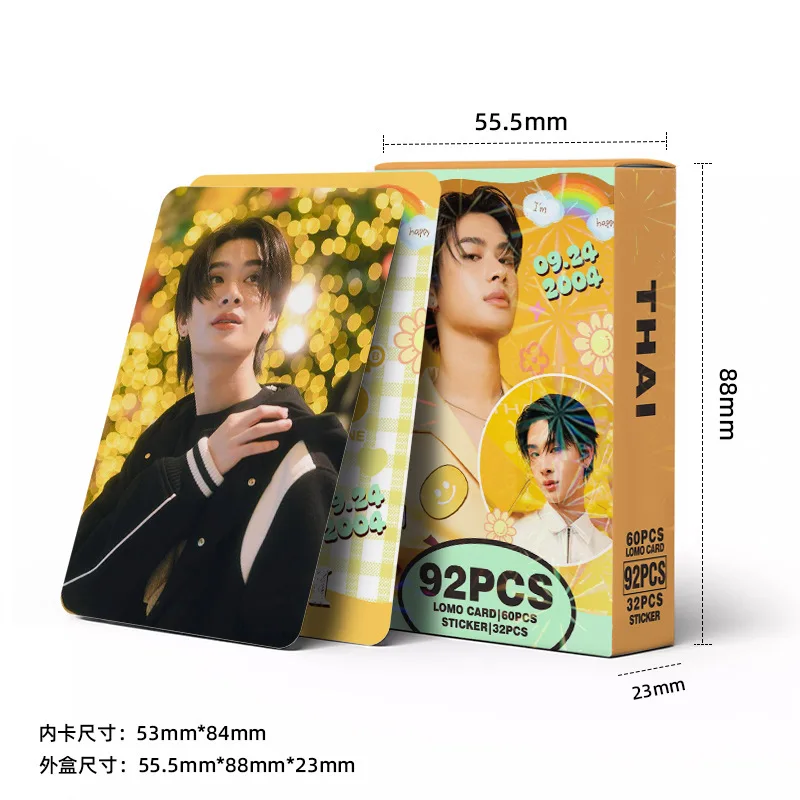 92 BUS Peripheral Small Cards THAI Photo Cards Three KPOP Peripheral LOMO Star Cards