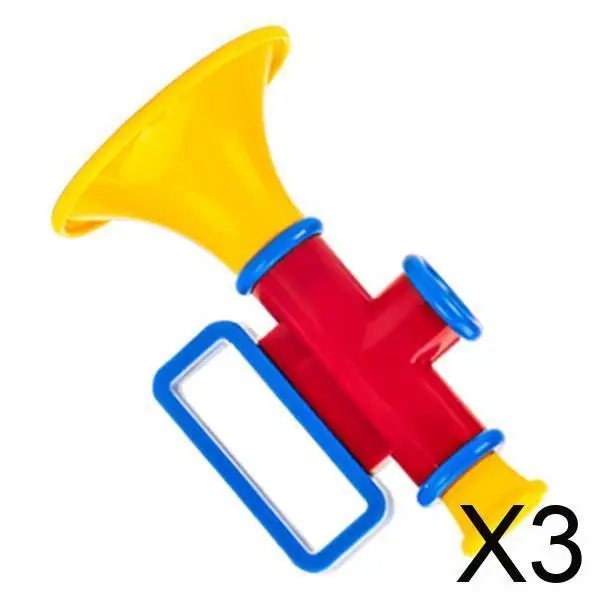 

3x Trumpet Toys, Sounding Sounding Toys, Gifts Mini Teaching Aids Speaker Trumpet Trumpet Toys for Daycare,