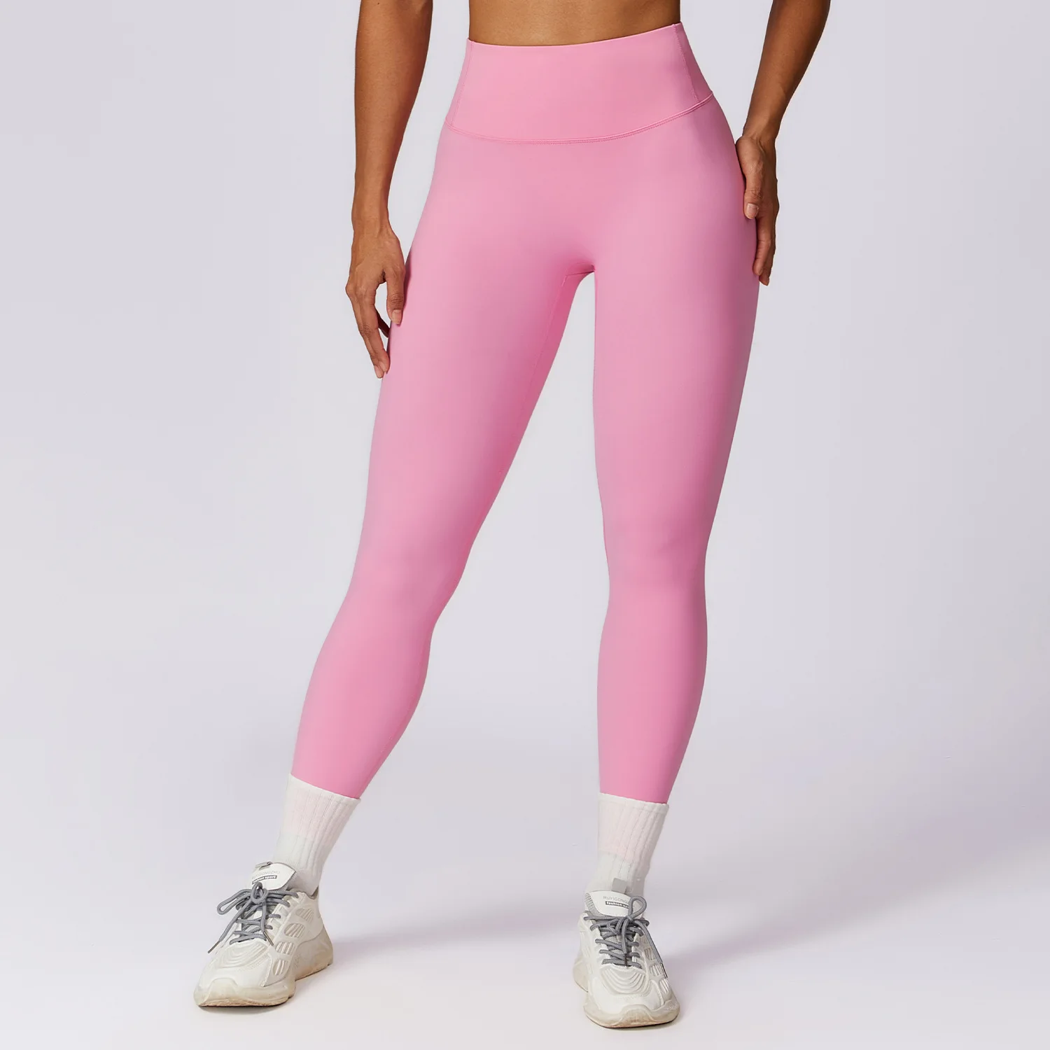 Letnie legginsy Fitness damskie spodnie do jogi legginsy do biegania na rowerze oddychające legginsy sportowe wysoki stan odzież sportowa treningowy