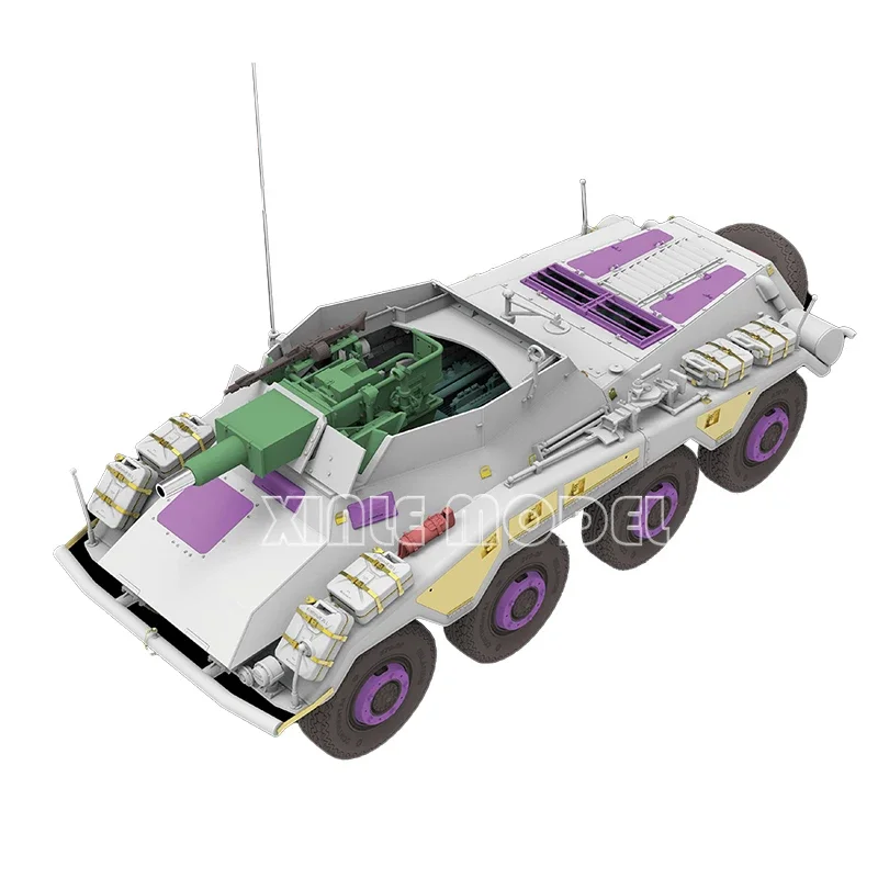

Ryefield model RM-5134 Sd. Kfz.234/3 Schwerer Panzerspähwagen 7.5cm Stummel 1/35 plastic tank model kit