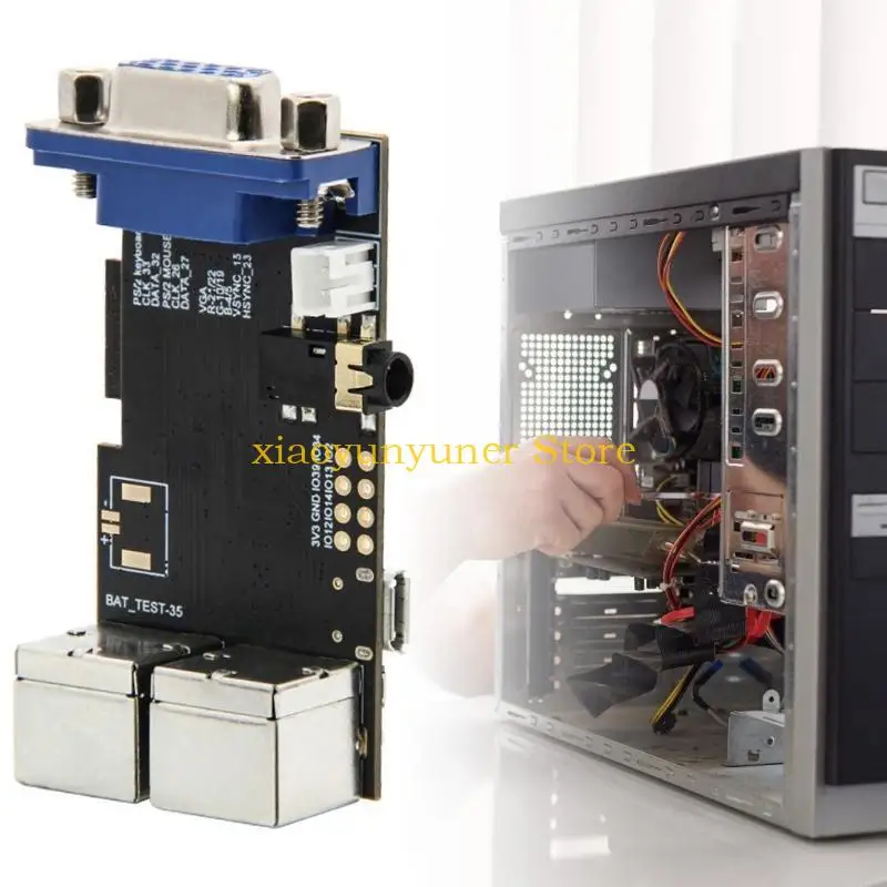 

Модуль P9JB PSRAM Контроллер VGA32 V1.4 2 Мышь Клавиатура Графическая библиотека Плата управления игрой Макетная плата