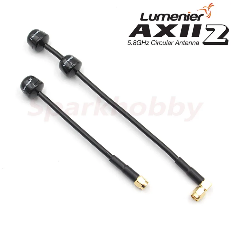 Lumenier AXII 2 Long Range 5.8GHz/Diversity/Right-Angle Antenna RHCP Right Hand SMA For FPV Voyage Crossing Machine Racing Drone