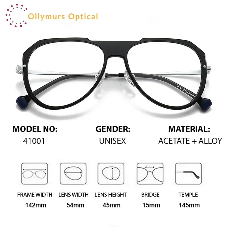 

XUKA Recipe Sunglasses Transition Men Prescription Glasses Oversize Women Myopia Multifocal Progressive Eyeglasses Blue Ligh