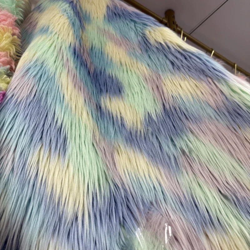 

Gradient Plush Fabric DIY Doll Handicraft Photography Background Decoration Wholesale Cloth Sewing Material Size 50x180cm