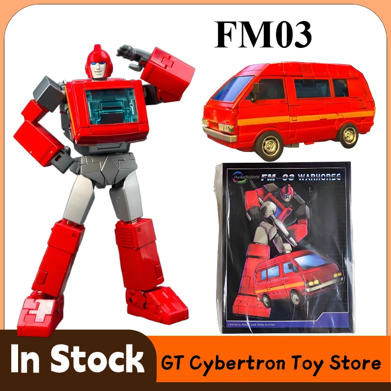 

В НАЛИЧИИ: FansToys FT FM-03 Iron Deformation Toy G1 Анимированная версия MP, пропорциональная модель мобильного робота-трансформера