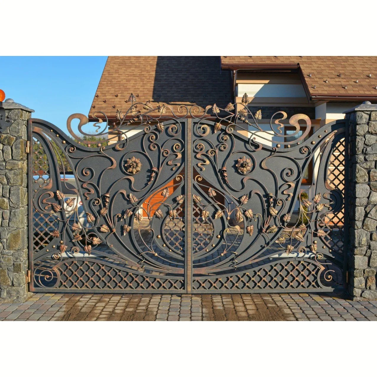 

Iron Pipe Main Gate Designs For Home